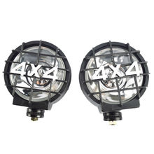 Taitian Pair 55W White Off Road Roof Bumper Halogen Driving Fog Lights Spot Lamp For  Car Truck Trailer Offroad SUV atv Boat 2024 - buy cheap
