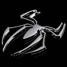 3D Metal Spider Car Accessories Sticker For Peugeot 307 308 407 206 207 3008 406 208 2008 508 408 306 301 106 107 607 4008 5008 2024 - buy cheap