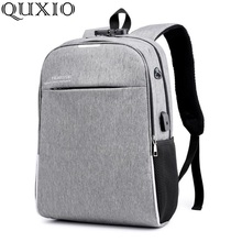 2018 New Casual Anti-theft Backpack Usb Charging Backpack Oxford Cloth Business Computer Can Hold 15.6-Inch Laptop Unisex WJH11 2024 - buy cheap