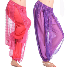 Костюм Болливуда, индийские брюки, брюки для танца живота, женский костюм для танца живота, 7 цветов 2024 - купить недорого