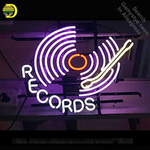 Neon Sign for Records Neon Tube Sign commercial Light handcraft Lamp Store Displays eye Catch neon light sign 2024 - buy cheap