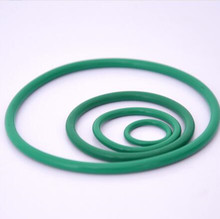 5pcs 1mm Wire diameter green fluororubber ring waterproof oil-proof insulation rubber band 52-57mm Outer diameter 2024 - buy cheap