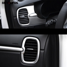 For Kia Rio 4 X-line 2018 2019 Air Condition Vent Outlet Cover Molding Trim Decoration Sticker Interior Accessories Car Styling 2024 - buy cheap