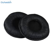 Ouhaobin Hot Popular 1 Pair Replacement Cushion Ear Pad For 55MM Headphones Soft Durable Black High Quality Earpad Sep5 2024 - buy cheap