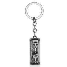 dongsheng Anime Jewelry Death Note Keychain Dog Tag Keyrings Alloy Key Chains chaveiro 2024 - buy cheap