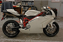 Injection mold Fairing Kit for Ducati 749 999 03 04 DUCATI 749 999 2003 2004 ABS white Motorcycle Fairings set+7gifts DA06 2024 - buy cheap