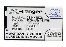 BL-4U батареи Cameron Sino 1200mAh для Nokia 301,3120, 500515, 5530,6600, 8800305311, C5-03,04,05,06, C5-3, E66, E75, N515, 840 2024 - купить недорого