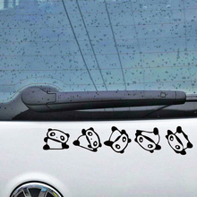 Aliauto Funny Panda Occlusion Scratch Car Sticker Decal for Motorcycle Toyota Proda Corolla 2014 Auris Camry Verso Hilux Tundra 2024 - buy cheap