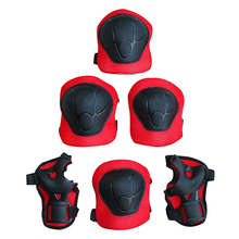 6Pcs Kids and Teens Elbow Knee Pads Winter Skiing Protective Guard Safety Gear Pads Skate Bike Knee and elbow pads 2024 - buy cheap