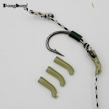 20x Carp Fishing Accessories Hook Sleeves Mini Small Hook Aligner Pop Up  Kick Off Anti Tangle Sleeves Tube Hair Rig Accessories 2024 - buy cheap