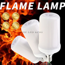 E27 E26 E14 B22 LED Flame Lamp 12W 9W AC85-265V Flickering Effect Lighting Flame Bulb For Room Decorative Atmosphere LED Light 2024 - buy cheap