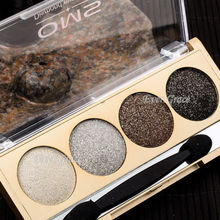 Glitter Natural Shimmer 4 Colors Smokey Eyeshadow Palette Warm Eye Shadow Makeup 2024 - buy cheap