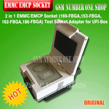 NEW ORIGINAL 2 in 1 EMMC / EMCP Socket (169-FBGA,153-FBGA,162-FBGA,186-FBGA) Test Socket Adapter for UFI-Box 2024 - buy cheap