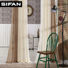 New Japan Solid Tulle Curtains for Bedroom Tulle Window Curtains for Living Room Kitchen Modern Sheer Voile Blinds Drapes 2024 - buy cheap