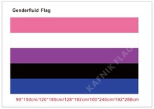 KAFNIK-Bandera fluida para eventos, banderas decorativas para el hogar, 90x150cm/128x192cm/192x288cm (2x3 pies/3x5 pies) 2024 - compra barato
