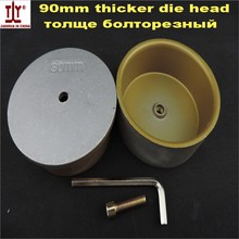 Good quality Plumber tool welding parts,PPR,PE,PB pipe butt welding die head, 90mm Golden Welding Mold 2024 - buy cheap