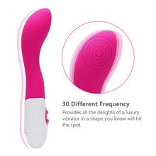 Vibrador ponto g à prova d'água, brinquedo sexual de 10 velocidades, vibração, brinquedo erótico de silicone para masturbação feminina 2024 - compre barato