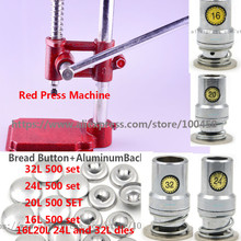 Fabric Covered Button Press Machine/Maker + 16L20L24L 32L Fabric Self Cover Button Dies Mold Tools +2000 Set Button 2024 - buy cheap