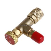 1PC R410 90 Degree Refrigeration Adapter Connector Gauges Hose Refrigerant Air condition Tool #Y05# #C05# 2024 - buy cheap
