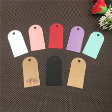 100pcs Travel Accessories Creative Small Cute Tags Luggage Tag Portable Label Packaging Gift Hang Lable Earring/Stud Price Card 2024 - buy cheap