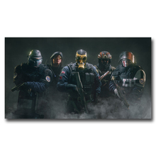 Pósteres de juegos arcoíris Six Siege CTU PC, decoración de arte de la pared, sala de estar, pintura de seda, cuadros modernos para el hogar 2024 - compra barato