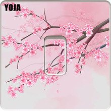 YOJA Классическая стильная розовая Великолепная элегантная Цветочная декоративная фотонаклейка из ПВХ 15SS0113 2024 - купить недорого