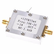RF Amplifier Signal Receiver 50K-2GHZ Low Noise Amplifier RF Amplifier Broadband Low Noise Amplifier LNA Gain 31DB Gain Mar 2024 - buy cheap