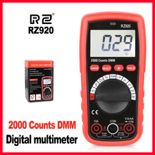 RZ Digital Multimeter  Portable Meter voltage meter Diode  AC DC Ammeter Voltmeter Resistance  test Frequency RZ920 2024 - buy cheap