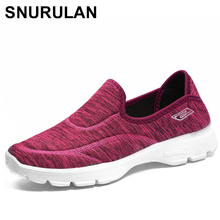 Snurulanshoes informales para mujer, zapatillas planas cómodas, transpirables, ligeras, para caminar 2024 - compra barato