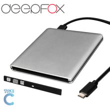 New arrival wholesale ODP95S Case With Type C Cable USB 3.0 External DVD Rom Case to 9.5mm SATA Enclosure for CD DVD RW 2024 - buy cheap