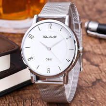 Модные роскошные женские кварцевые наручные часы из нержавеющей стали с сетчатым ремешком 2024 - купить недорого