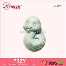 Sell hot Zodiac snake modelling silicon soap mold Cake decoration mold Handmade soap mold No.S382 2024 - buy cheap