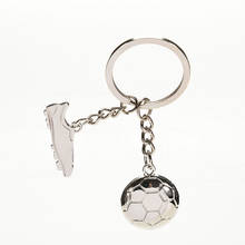 Trinkets Keychain Alloy metal key chain Football soccer shoes Car Key Rings 2024 - buy cheap