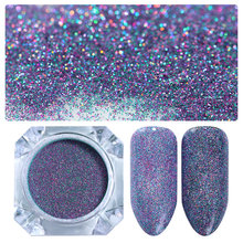 1Box 1.5g  Nail Powder sparkly Sky  Nail Art Glitter Powder 2024 - buy cheap