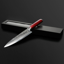 Findking faca profissional de chef de cozinha, artesanal, 8 polegadas, aço damasco, faca japonesa, cozinha, ferramentas 2019 2024 - compre barato