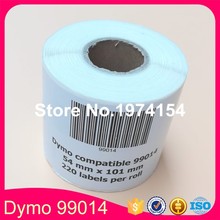 Rollos de etiquetas compatibles Dymo 99014, 54mm x 101mm, 220 unids/rollo blanco, Compatible con LabelWriter 450Turbo, impresora SLP 440 450, 40 Uds. 2024 - compra barato