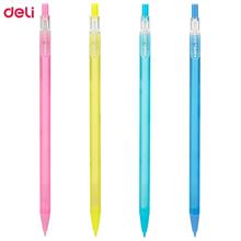 Deli 1pcs simple colorful mechanical pencil 0.5mm children automatic pencil 0.7mm writing pencil cute office school stationery 2024 - buy cheap