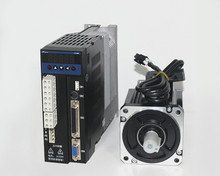 single phase 220V 200w 0.2KW 0.64N.m 3000rpm 60mm AC servo motor drive kit 2500ppr with 3m cable 2024 - buy cheap