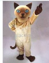Venda quente espuma adulto siamês gato mascote traje terno halloween adulto fantasia vestido personagem dos desenhos animados outfit 2024 - compre barato