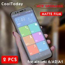 Matte Tempered Glass For Xiaomi Mi 6 X A1 A2 Screen Protector For Xiaomi A2 A1 IIRROONN Frosted Protective Film 2024 - buy cheap