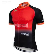 2019 Summer Team Team Men Pro Orange MAVIC Cycling Jersey Short Sleeve Cycling Shirt Bike Bicycle Clothes Clothing Ropa Ciclismo 2024 - buy cheap