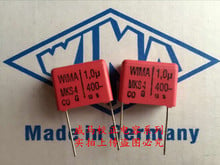 Capacitor de áudio mks4 2020 v 1uf 400v 1.0 v p: 15mm, venda quente de 400, 10 peças/20 peças 2024 - compre barato