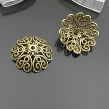 (27077)10PCS 27x10MM Antique Bronze Zinc Alloy Big Beads Caps Tassel Caps Jewelry Findings Accessories 2024 - buy cheap