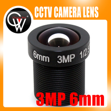 5pcs/lot 3MP 6mm lens HD 3MP lens CCTV Board Lens For CCTV HD Security ip Camera Free Shipping 2024 - buy cheap