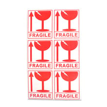 270 Pieces Fragile Sticker 9cm X 8cm Be Careful of Fragile stickers 2024 - buy cheap