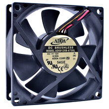 Brand new original AD0812XB-A72GL 8cm 8025 80x80x25mm DC12V 0.55A Computer power CPU large air volume cooling fan 2024 - buy cheap