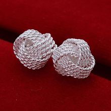 E013 fashion jewelry For Women, 925 jewelry silver plated Tennis Earrings E013 /JOGIWLVK ZNUIIHYW 2024 - buy cheap