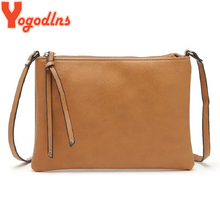 Yogodlns Casual Women Envelope Handbag Fashion Crossbody Bag PU Shoulder Bag Ladies Purse Leather Shopping Purse sac a main 2024 - buy cheap