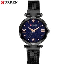 New 2019 CURREN Luxury Women Watches Ladies Magnetic Starry Sky Clock Fashion Diamond Female Quartz Wristwatch relogio feminino 2024 - buy cheap