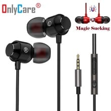 Magnetic Metal Heavy Bass Earpiece For HTC U U11 Play Ultra One X10 Headset Earphones Earbuds  Fone De Ouvido 2024 - buy cheap